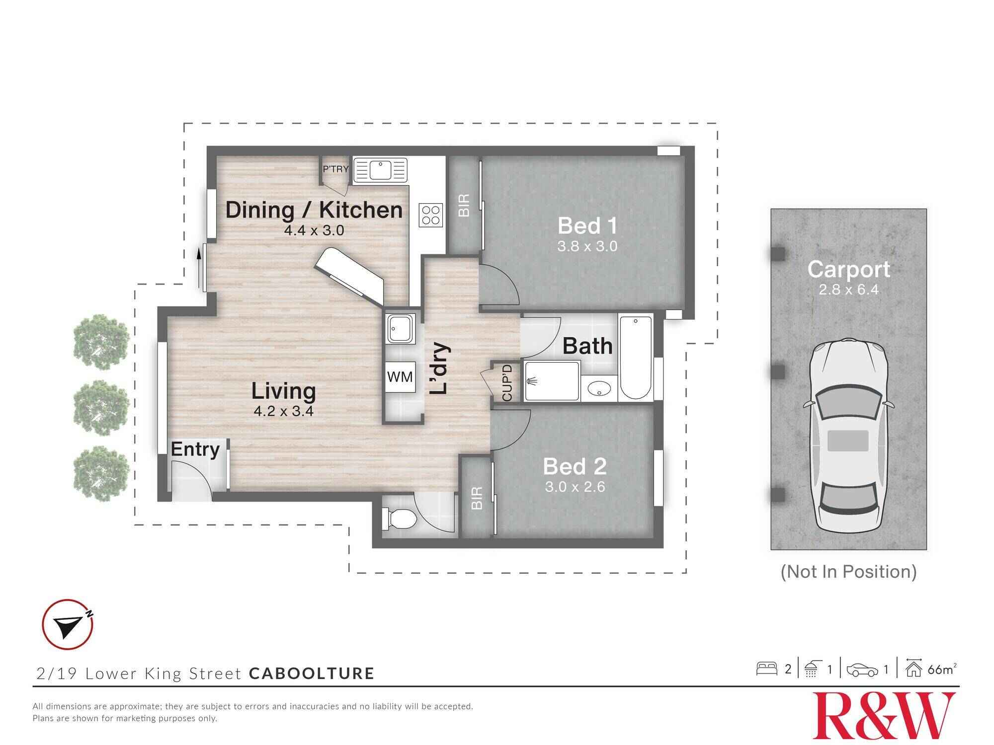 2/19 Lower King Street Caboolture