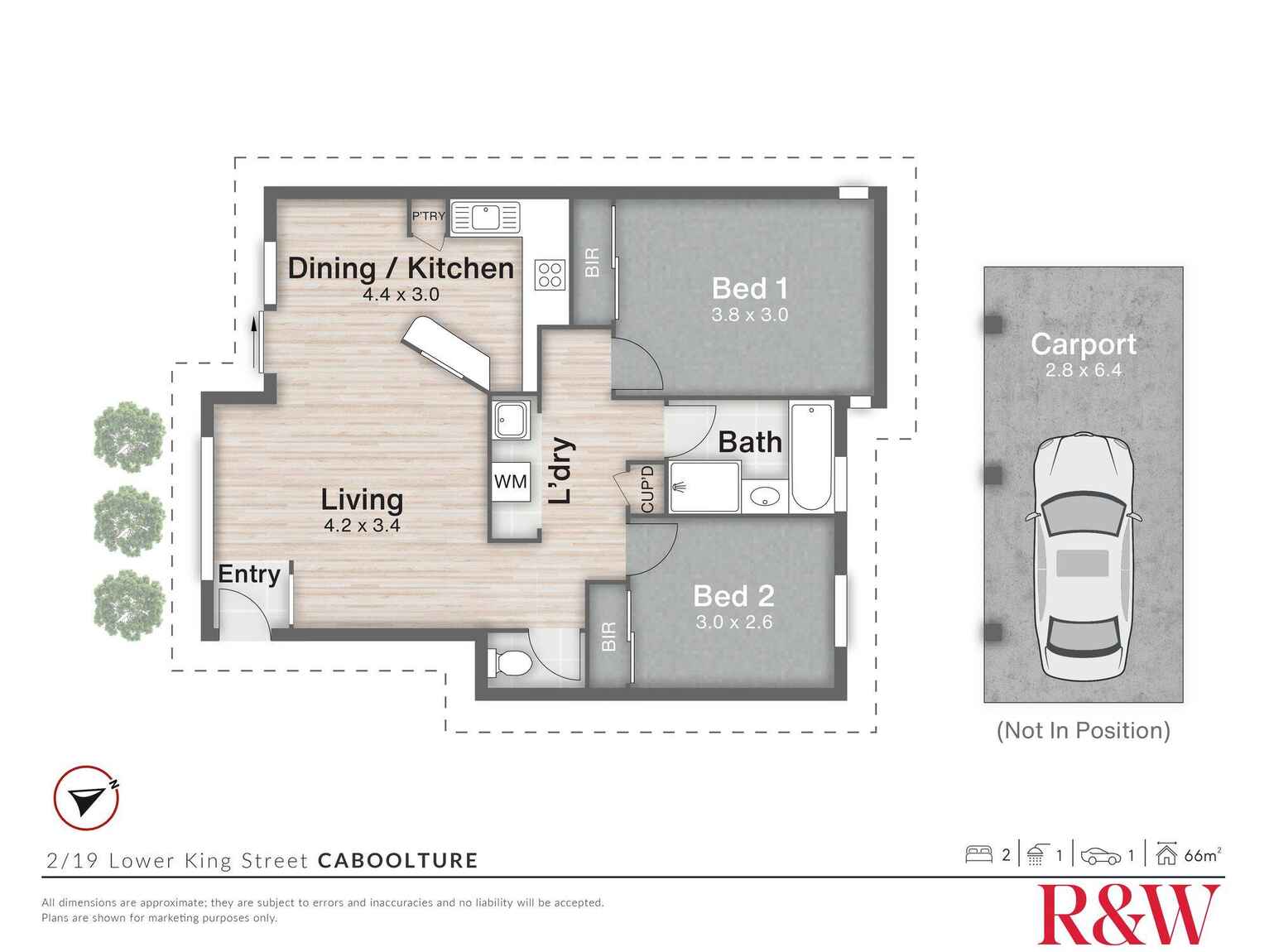 2/19 Lower King Street Caboolture